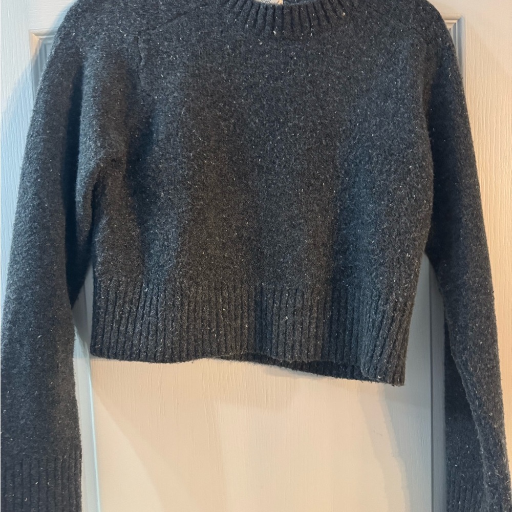 Universal Thread Dark Gray Women's Crew Neck Sweater